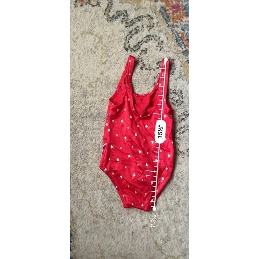 Vintage hearts and bows swimsuit